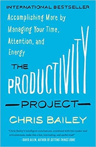 the productivity project book cover